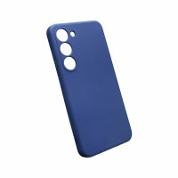 MASKICA +CLASS SILICONE EDGE ZA SAMSUNG S23, S911B TAMNO PLAVA